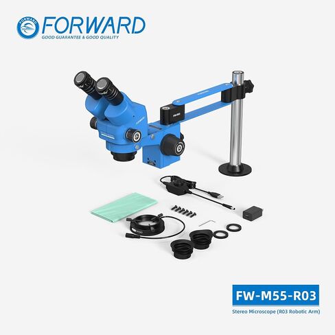 Forward FW-M55-R03 Binocular Stereo Microscope, R03 Robotic Arm in Kuwait