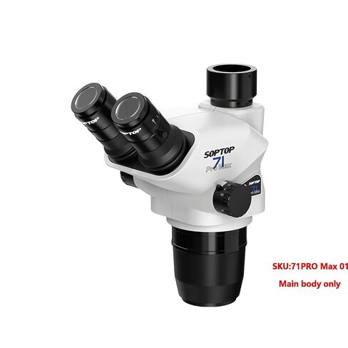 SOPTOP SZN-71Pro Max-01 Trinocular Stereo Zoom Microscope in Kuwait
