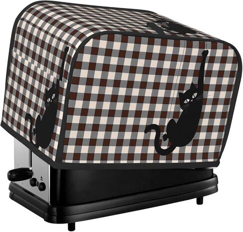 Red Gingham Toaster Cover 2 Slice, Cute Gingham Bread Machine Cover, Washable Dust-Proof Cover for Kitchen Small Appliance Cover,with Top Handle in Kuwait