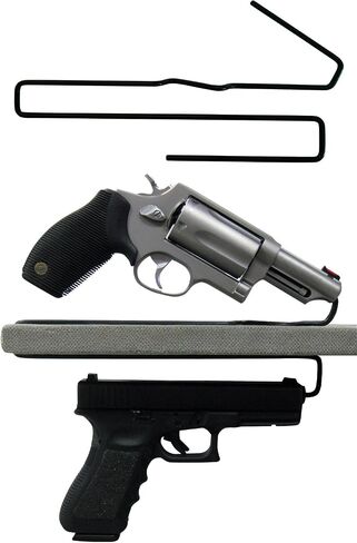 Gun Storage Solutions Over Under Handgun Hanger-2 Pack in Kuwait