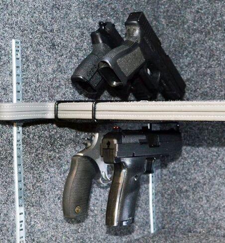 Gun Storage Solutions Over Under Handgun Hanger-2 Pack in Kuwait