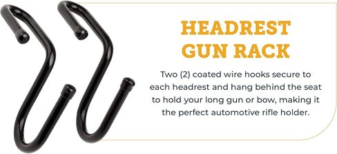 SnapSafe 75881 Gun Rack - Vehicle Headrest (2 Pk) in Kuwait