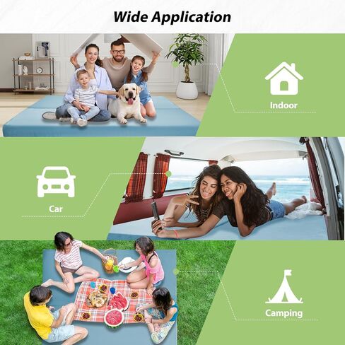 REDCAMP Folding Cot Pads for Sleeping Extra Thick, Soft Comfortable Velvet & Corduroy Cotton Camping Cot Mattress Pad for Backpacking Hiking, Black Blue Brown Grey 75x30 inches in Kuwait