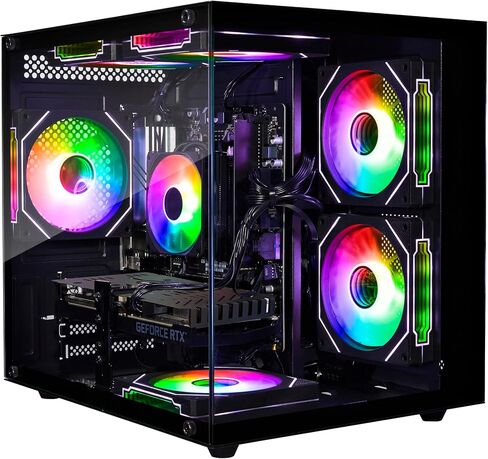 Gaming PC, RTX 3060 Ti 8GB, Ryzen 7 5700X, 16GB RAM, 512GB PCIe SSD in Kuwait