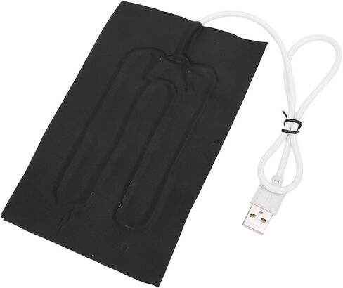 USB Cloth Heater Fast Heating 5W Hand Warmer Scarf Coaster Pet Mat for 15.4x10cm Size in Saudi Arabia