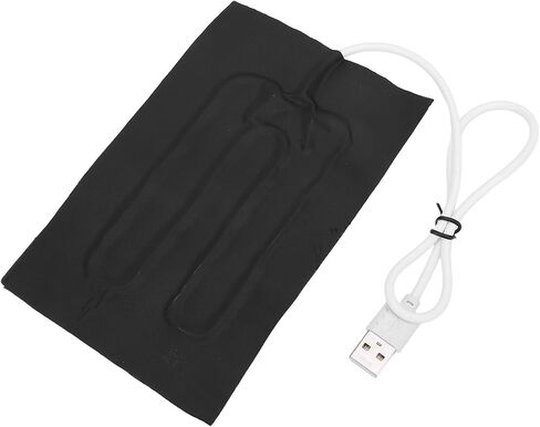 USB Cloth Heater Fast Heating 5W Hand Warmer Scarf Coaster Pet Mat for 15.4x10cm Size in Kuwait