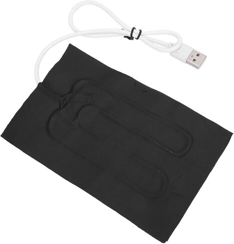 Haofy USB Hand Warmer 5W Fast Heat Up Soft Cloth Compact 6.06x3.94 Inches Portable Hand Warmer for Office Commute Outdoor Activities Winter Travel Fast Warming Relief in Saudi Arabia