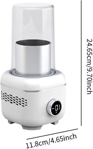 Desktop Cup Warmer Digital Plate Aluminum Electric Beverage Insulation Drink Milk Chiller Warmer Suitable for in Kuwait