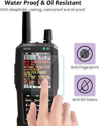 3-Pack for Uniden SDS150 Handheld Radio Scanner Screen Protector in Saudi Arabia