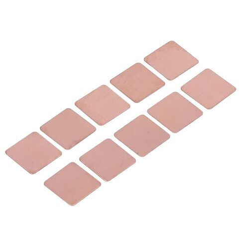 Hilitand Copper Heatsink 100pcs Thermal Pad, with Quick Heat Dissipation for CPU GPU VGA RAM VRAM IC Chip Cooling (0.8mm) in Kuwait