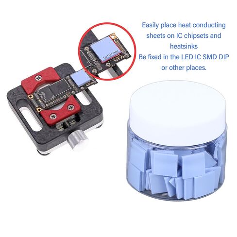 100Pcs Thermal Conductive Silicone Pad for IC Chip LED Heatsink in Kuwait