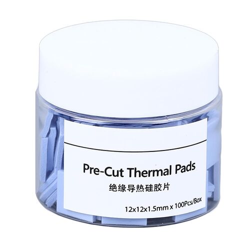 100Pcs Thermal Conductive Silicone Pad for IC Chip LED Heatsink in Kuwait
