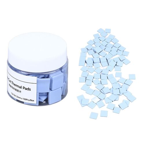 100Pcs Thermal Conductive Silicone Pad for IC Chip LED Heatsink in Kuwait