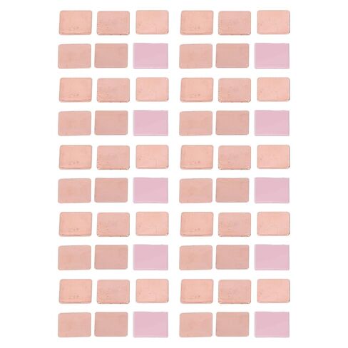Hilitand Copper Heatsink Set 60pcs Thermal Pad Kit CPU Cooler with Conductivity Silicone Pads for VGA VRAM RAM GPU IC Chip SSD in Kuwait
