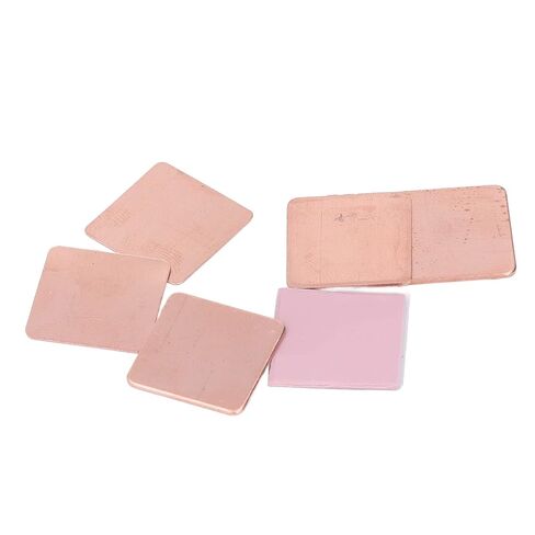 Hilitand Copper Heatsink Set 60pcs Thermal Pad Kit CPU Cooler with Conductivity Silicone Pads for VGA VRAM RAM GPU IC Chip SSD in Kuwait