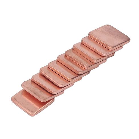 Jiawu 20Pcs Copper Heat Sink Pure Red Copper Heatsink Shim for GPU CPU, Strong Heat Conduction Fast Dissipation Computer Graphics Card Thermal Pad (2.0mm) in Kuwait