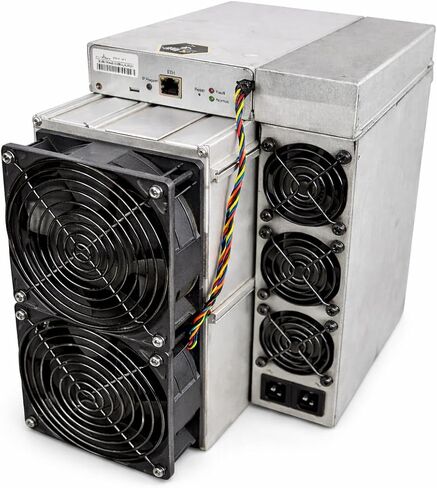 Antminer S19k Pro Bitcoin Miner, 115TH/s Boosted to 125TH/s, Braiins OS Installed, PSU Included, Used in Kuwait
