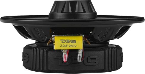 DS18 PRO-ZT6SL 6.5" Ultra Slim 2-Way Midrange Speaker with Bullet Tweeter – 200W RMS / 400W Max, 4 Ohm, 2.15" Shallow Mount, High Sensitivity Car Audio Speaker (Single) in Kuwait