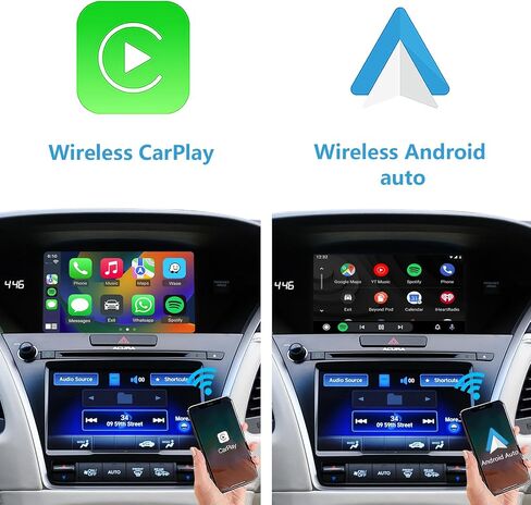 OEM Dual Screen Only – Wireless CarPlay & Android Auto Interface for Acura RDX TLX MDX ILX RLX (Single Screen Will NOT Work) in Kuwait