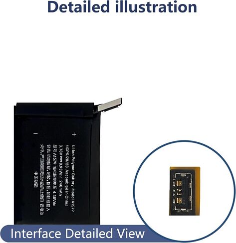 A1579 Battery Compatible with Apple Watch Series 1 42mm Replacement Battery for with Repair Tool kit in Kuwait