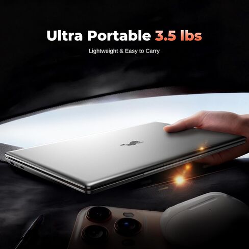 2026 Windows 11 Pro Traditional Laptop Computer, 16GB RAM 512GB SSD for Business Student School College, 15.6" FHD IPS Display, Lightweight Portable, 4H Battery, 3.5 lbs in Kuwait