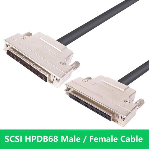 HPDB68 HPDB 68 Pin SCSI Cable Male to Male Male to Female Female to Female F/F Direct Attach Cable Direct Connect 1m 2m 3 Meters 5m(1m,Male to Male) in Kuwait