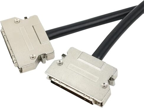 SCSI Cable HPDB50 Male to Male Cable HPDB50 to HPDB50 Cable Hulled Hook Type(50cm) in Kuwait