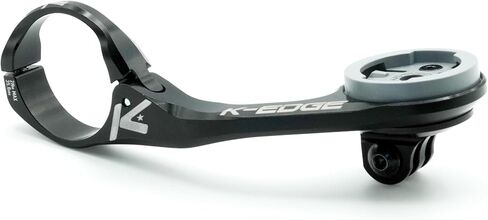 K-Edge Max XL (35.0mm) Bicycle Computer Combo Mount, for Garmin, Black in Kuwait