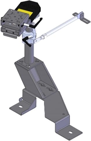 Havis PKG-PSM-385 Premium Passenger Side Mount Package for 2017-2019 F-250, 350, 450 Pickup and F-450 and 550 Cab Chassis, 2018-2019 Ford Expedition & 2015-2019 Ford F-150 in Kuwait