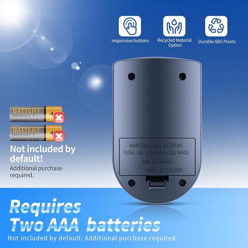 Replacement for Lasko Wind Curve Tower Fan Remote Control, Compatible with 2551 2554 2559 4824 T32202 T36212, for T42905 Oscillating Tower, for T48331 XtraAir Tower in Kuwait