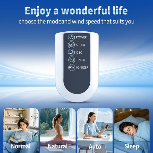 Replacement for Lasko Wind Curve Tower Fan Remote Control, Compatible with 2551 2554 2559 4824 T32202 T36212, for T42905 Oscillating Tower, for T48331 XtraAir Tower in Kuwait