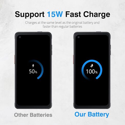 4500mAh Battery for Samsung Galaxy XCover Pro & XCover 6 Pro,2026 New Upgrade[0 Cycle] High Capacity Replacement Battery for EB-BG715BBE / EB-BG736BBE, SM-G715 G715F G715U G736B in Kuwait