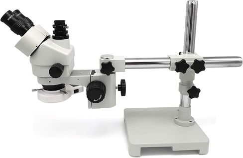 SWIFT S7 Trinocular Stereo Microscope 7X-45X Bundle with 20MP C‑Mount Microscope Camera in Kuwait
