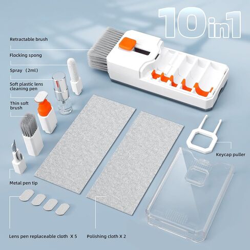 iPhone Cleaning Kit Black + Keyboard Cleaning Kit Laptop Cleaner in Kuwait