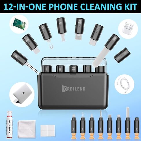 iPhone Cleaning Kit Black + Keyboard Cleaning Kit Laptop Cleaner in Kuwait