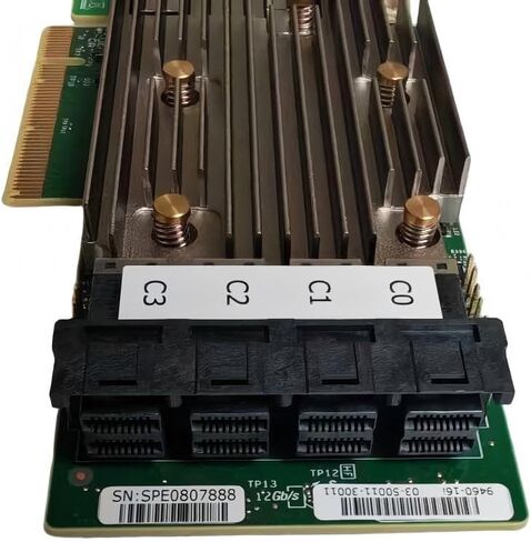 Broadcom 9460-16i SAS3516 PCIe 3.1 x8 12Gb/s 4GB Array Card NVMe in Kuwait
