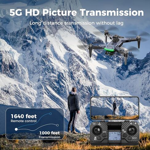 S166 Drone with Camera for Adults 4K,GPS Auto Return,60 Mins Flight Time in Saudi Arabia