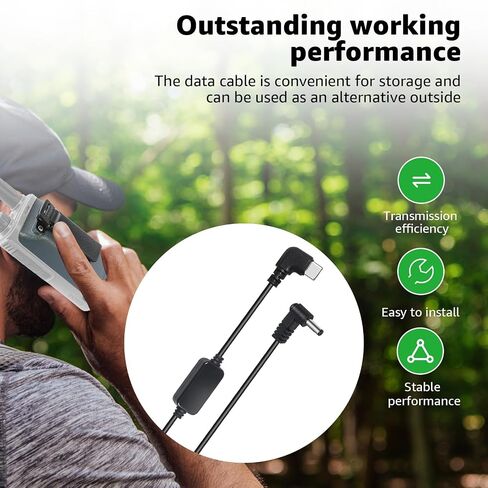 3.3FT USB C Cord for Rugged Radios Extra Large Battery & Handheld Radio in Kuwait
