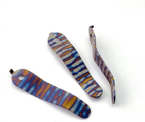 Deep Carry Pocket Clip Fits for Strider SMF SNG, CNC Titanium Back Clip in Kuwait