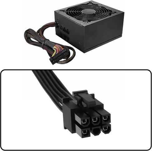 6 Pin to 4X SATA Driver Power Cable Compatible with Corsair CX750M CX850M CX650M 85cm in Kuwait
