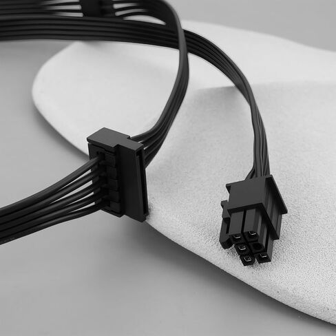 6 Pin to 4X SATA Driver Power Cable Compatible with Corsair CX750M CX850M CX650M 85cm in Kuwait