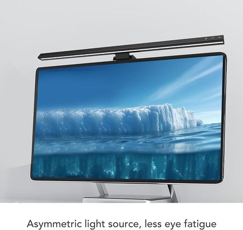 USB Laptop Light Bar Eye Protect Touch Control with 15 Lighting Modes for Reading Study Gaming Aluminum Alloy 16.5in in Kuwait