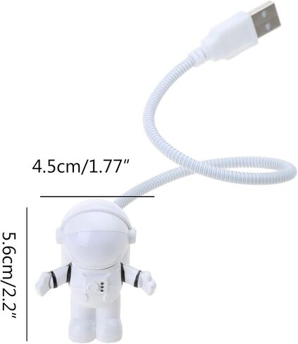 USB Plugs-in Light Space Astronaut Reading Lamp Room USB Charging Lamp Led Flexible Night for Tabs Mechanical Keyboard Light in Saudi Arabia