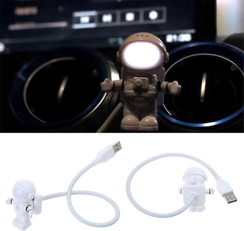USB Plugs-in Light Space Astronaut Reading Lamp Room USB Charging Lamp Led Flexible Night for Tabs Mechanical Keyboard Light in Saudi Arabia