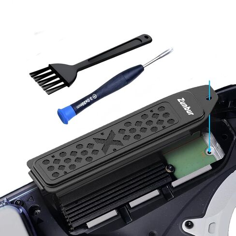 M.2 SSD Cooling Cover Expansion Slot Metal Heatsink for M.2 SSD Cooling and Dust Protection in Kuwait