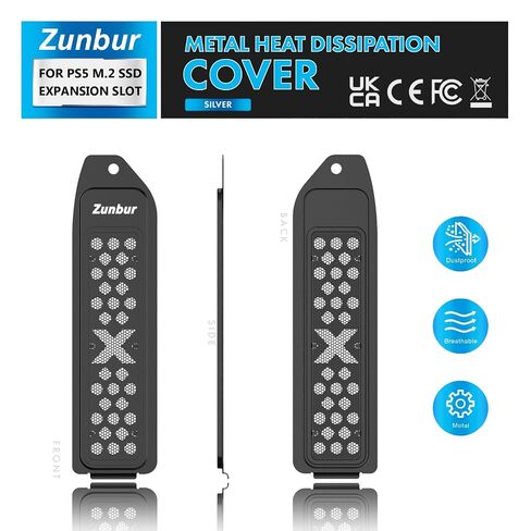 M.2 SSD Cooling Cover Expansion Slot Metal Heatsink for M.2 SSD Cooling and Dust Protection in Kuwait