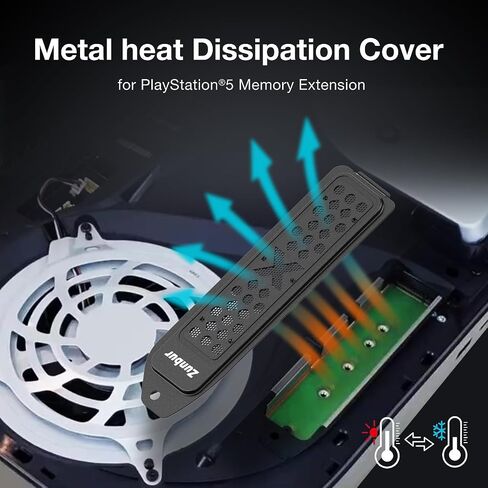 M.2 SSD Cooling Cover Expansion Slot Metal Heatsink for M.2 SSD Cooling and Dust Protection in Kuwait