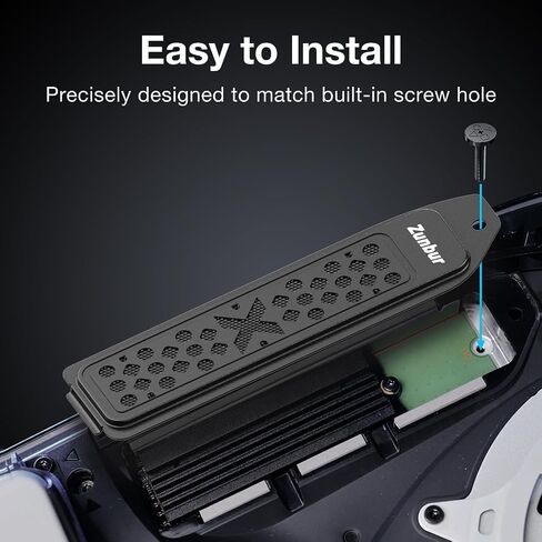 M.2 SSD Cooling Cover Expansion Slot Metal Heatsink for M.2 SSD Cooling and Dust Protection in Kuwait
