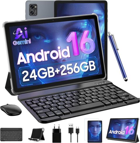 TABWEE 2in1 Tablet with Keyboard Kits, Entertainment and Learning Tablets in Kuwait