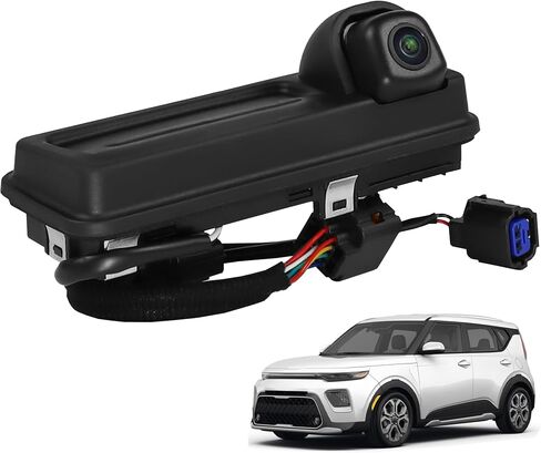 Car Rear View Backup Camera with Trunk Release Switch Fit for Kia in Saudi Arabia